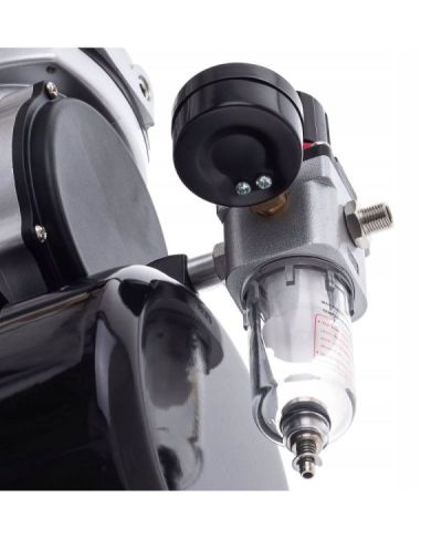 KOMPRESOR AEROGRAFU 3L 125W 20-23l/min 4bar reduktor FENGDA AS-186
