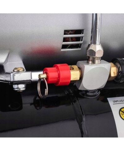 KOMPRESOR AEROGRAFU 3L 125W 20-23l/min 4bar reduktor FENGDA AS-186