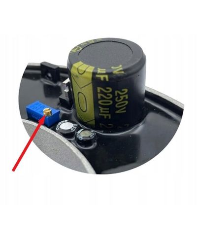 REGULATOR NAPIĘCIA AGREGATU PRĄDOTWÓRCZEGO 250V 220µF 2-4PIN PODKOWA