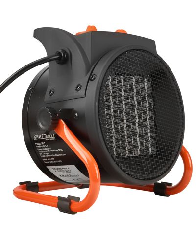 NAGRZEWNICA DMUCHAWA ELEKTRYCZNA FARELKA 2,5kW GRZEJNIK TERMOWENTYLATOR KD11727