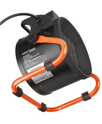NAGRZEWNICA DMUCHAWA ELEKTRYCZNA FARELKA 2,5kW GRZEJNIK TERMOWENTYLATOR KD11727