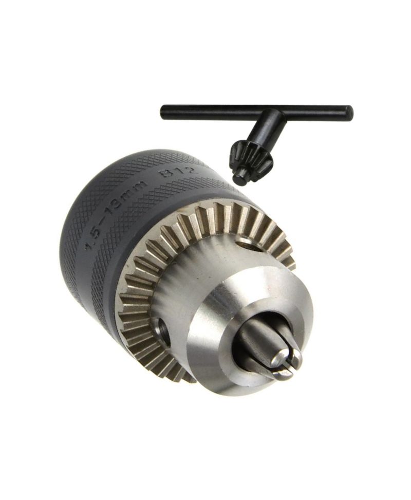 GŁOWICA DO WIERTARKI metalowa 1,5-13 mm M12x1,25 +klucz