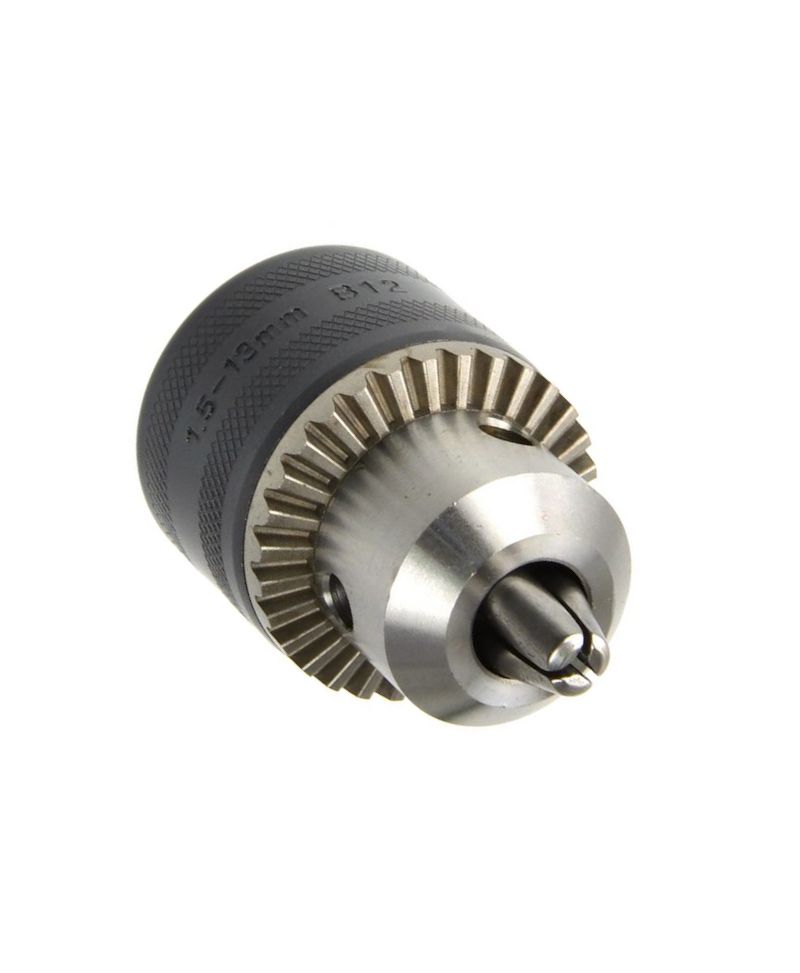 GŁOWICA DO WIERTARKI metalowa 1,5-13 mm M12x1,25 +klucz